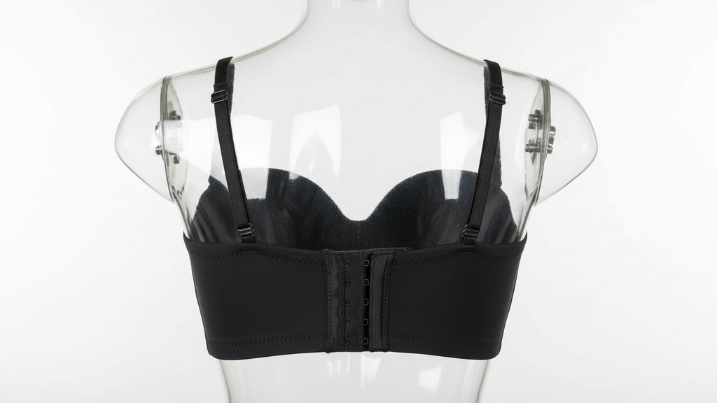 Push Up Lace Bra - Black
