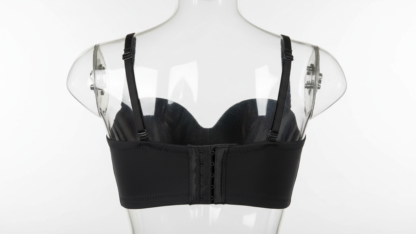 Push Up Lace Bra - Black